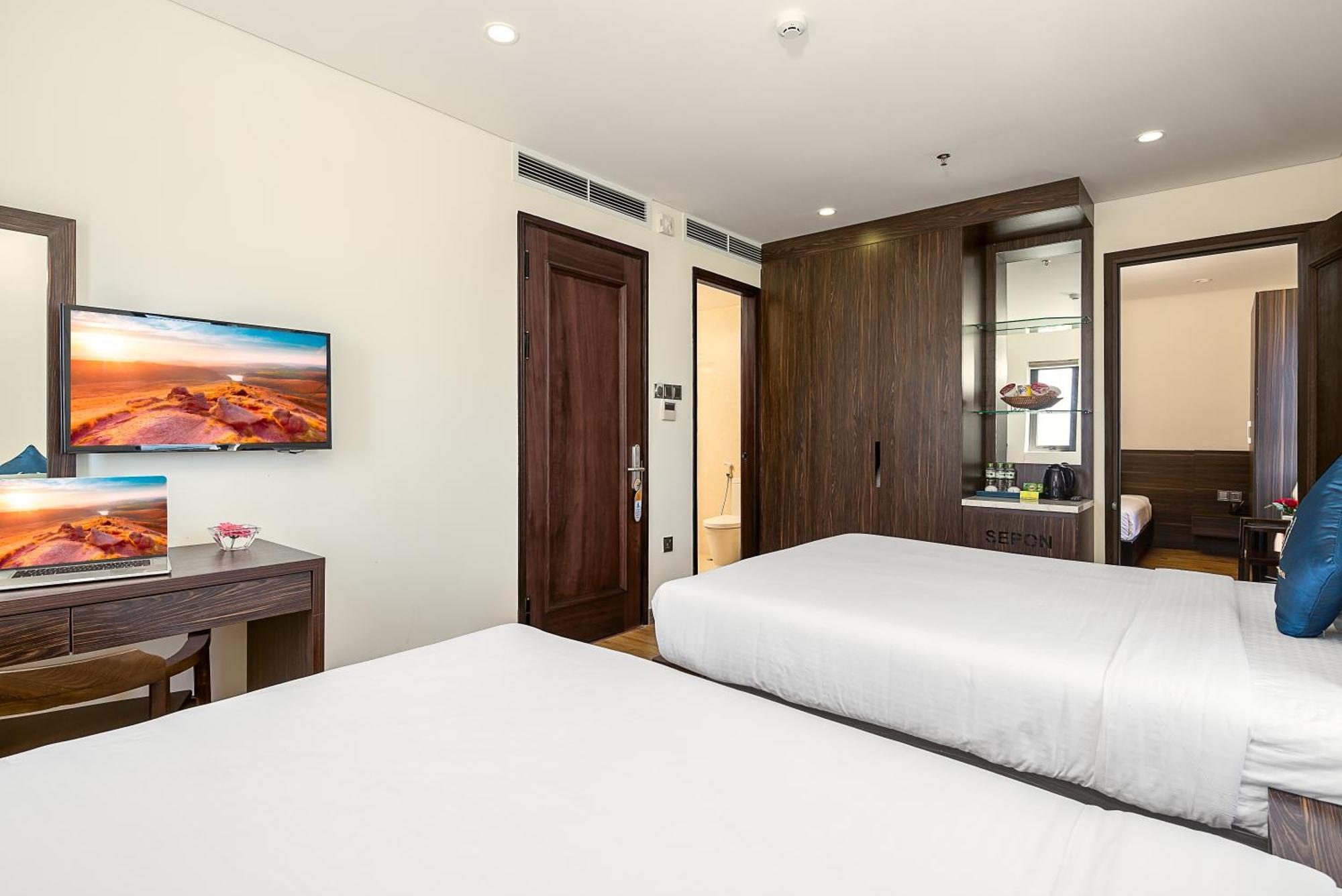 Sepon Blue Hotel Da Nang Exterior foto